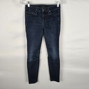 Joe's Jeans Women's 25 Blue Dark Wash Skinny Ankle